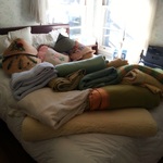 vintage bedding
