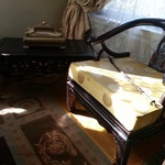 pair asian chairs