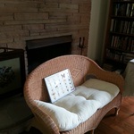 wicker settee