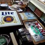 vintage beer signs