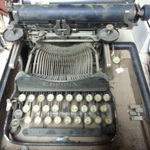 vintage typewriter