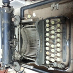 vintage typewriter