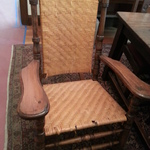 early wicker chair