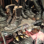 vintage motorcycle boots