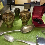 vintage Asian vases