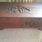 Asian carved camphor chest