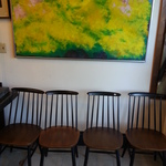original art & teak chairs