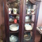 china cabinet with finery