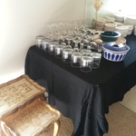 sampling of glassware