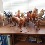 vintage horse collection