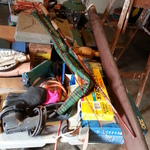 tools & fishing pole