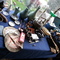 small Asian vases, decorative items