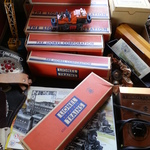 partial selection of vintage trains
