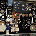 knives, watches, costume jewelry