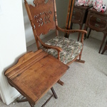 little desk & piece of settee set
