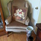 nice chair with art