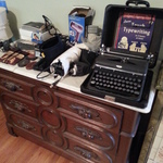 early typewriter