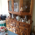nice maple hutch