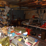 Packed garage