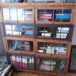 vintage lawyers bookcase