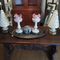 lamps, library table