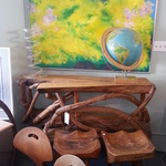Hippie bar & chairs