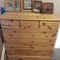 dresser with Russian art