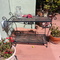 vintage tea cart