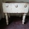 antique boos turned leg butcher block