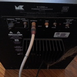 MK subwoofer label