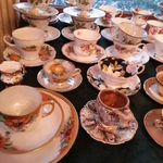 cups and saucers