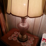 murano glass lamp