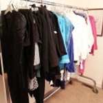 rack of clothing