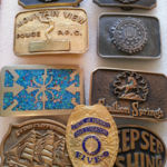 vintage buckles