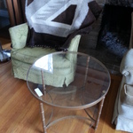 glass table