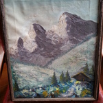 original oil art, as is