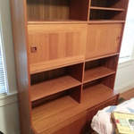 teak sectional