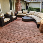 Beautiful sectional patio furniture by Ventana