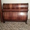 walnut sleigh bed