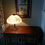 floral lamp