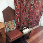 early chair & textile