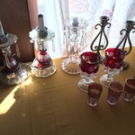 ruby red glass