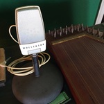 vintage Wollensak German microphone