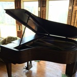 Chickering quarter grand piano