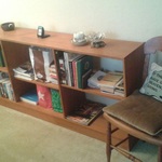 teak bookcases