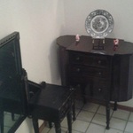 vintage sewing cabinet