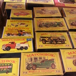 partial assortment Matchbox cars