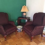 high backed chairs