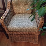 wicker chair