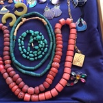 coral necklace